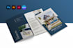 design corporate real estate digital brochure, catalogue, booklet or magazine