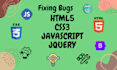 fix html css javascript jquery bootstrap related issues