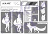 create your furry reference sheet