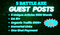 do da 51 plus guest posts on high authority real sites