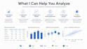 do statistical data analysis with spss, r, python, stata, excel