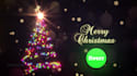create a christmas logo reveal video