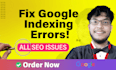 fix google search console, gsc indexing error, sitemap, and technical SEO issues