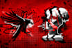 create a custom trash polka tattoo design