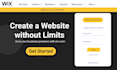 create a modern intuitive wix website design and redesign