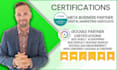 be your meta and google marketing coach or consultant