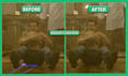 do vfx cleanup, rotoscoping, green screen, roto and keying