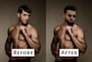 do face swap, head change and body replace in photoshop