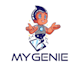 do make an modern genie logo