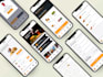 do mobile app UI UX design in figma, xd, sketch, invision