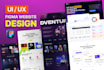 do figma design, website ui ux design, dashboard ui ux, mobile app ui ux design