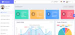develop and design a website HTML, CSS, javascript, reactjs