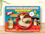 restaurant poster, cafe, bakery, catering flyer, food poster