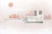 render architectural plan, elevation, section in photoshop