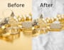 replace background, add images and, image cropping in one hour