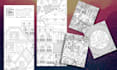 design a full coloring book with cover and KDP formatting