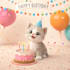 design an adorable 3d invitation with cute characters