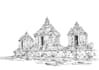 create sketch of building