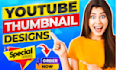 design eyecatching thumbnails for you
