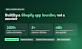 develop a custom shopify app or theme app extension for your store