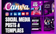 design canva instagram templates