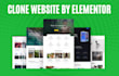 be elementor expert for wordpress website and copy clone website by elementor