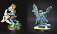 make and paint 40k warhammer miniatures and bigatures artwork, dnd, warhammer oc