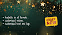 create christmas sale animated ad