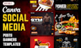 be design social media post, instagram post, facebook post, youtube thumbnail