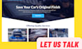 design a car wash website car detailing website, , car dealers website