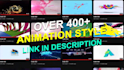 create glorious logo animation or youtube intro video