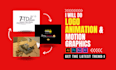 do motion graphics social ad posts and logo animations
