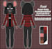 do a reference sheet of your fursona or anime character