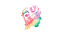 do watercolor brain logo or brain illustration