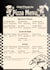 design creative food menus, restaurant menu and cafe menu