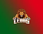 design an lion mascot logo in high definition