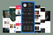 fix responsive issue, HTML CSS bug fix, create new features