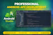 develop custom android app using java or kotlin in android studio