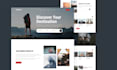 do landing page UI UX design, figma design, website ui, website design in figma