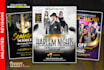 design party event club church business flyer design in 24hr