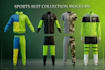 design custom 3d tracksuit design and streetwear mockup for clothing