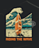 create a outdoor adventure tshirt illustration for clothing brand