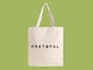 create a cute minimalist tote bag
