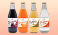create custom food product bottle labels with 3d mockup