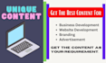 be your creative content development manager
