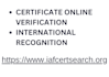 facilitate iso 9001 certification through accredited bodies