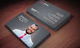 provide professional real estate business card with qr code