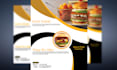 design luxury professional flyer print ready