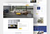 be your front end web developer with html, css, bootstrap and react js