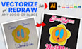 vectorize your drawing and image